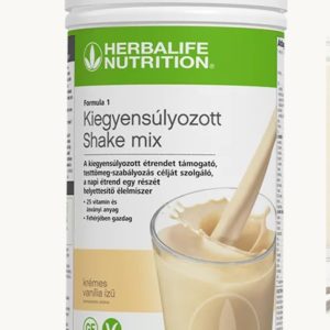f1 krémes vanília ízű shake mix