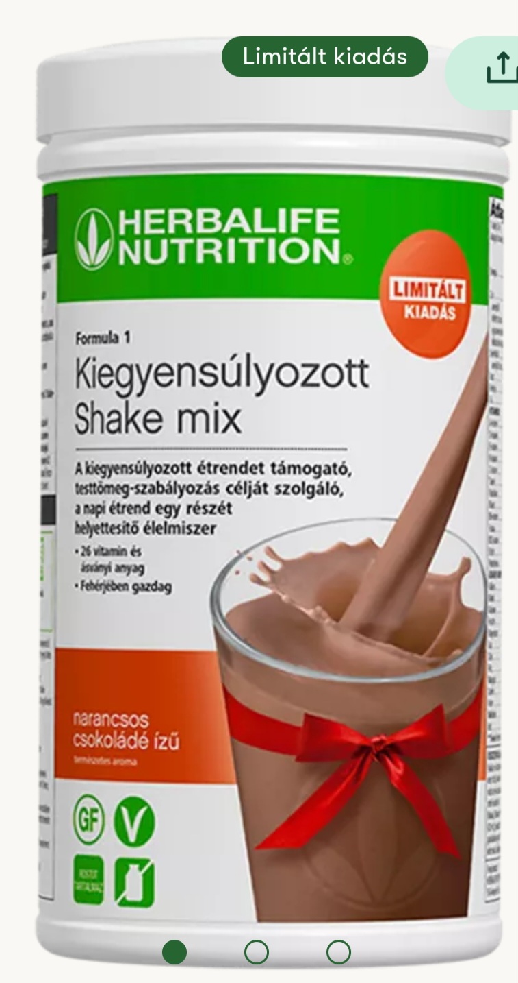f1 narancsos csokis ízű shake mix f1 narancsos csokis ízű shake mix