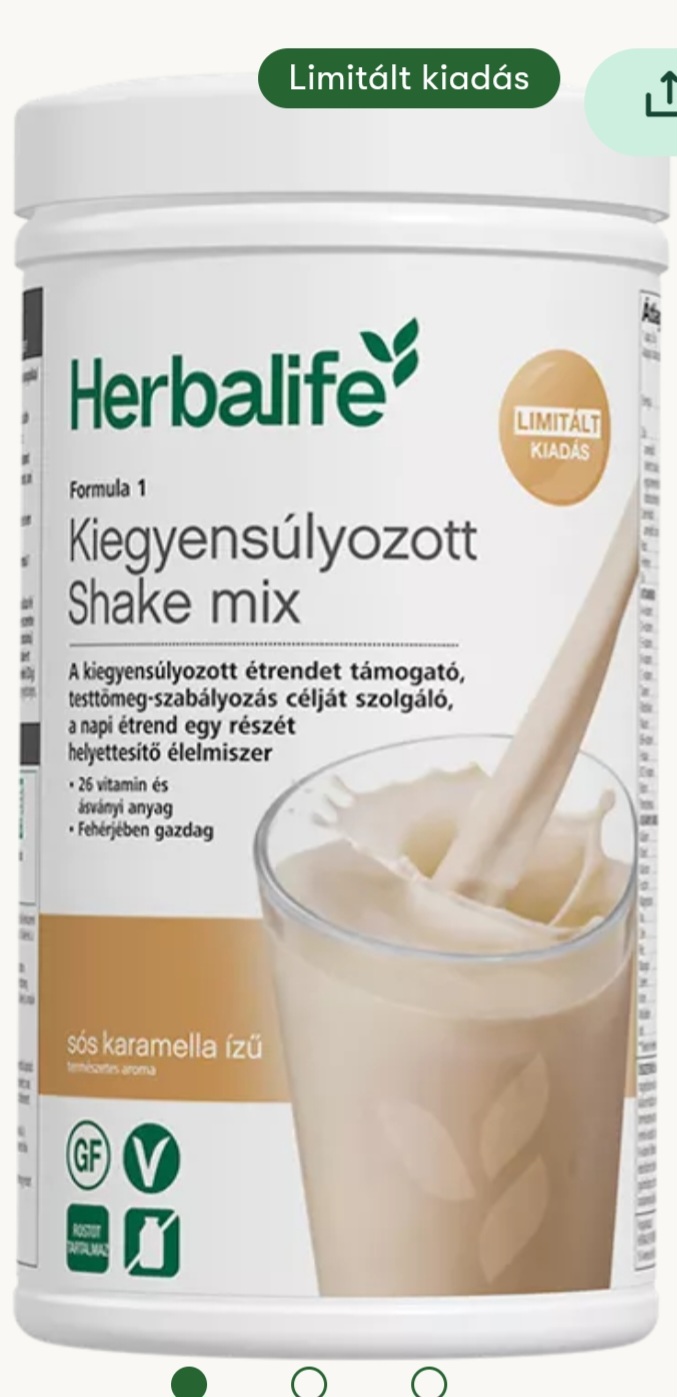 limitált f1 sós karamellás shake mix limitált f1 sós karamellás shake mix